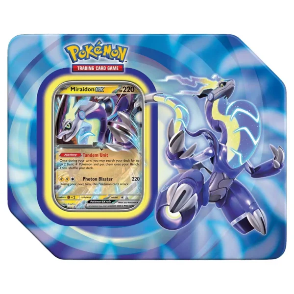 Pokemon V Tin And Window Tin Koraidon