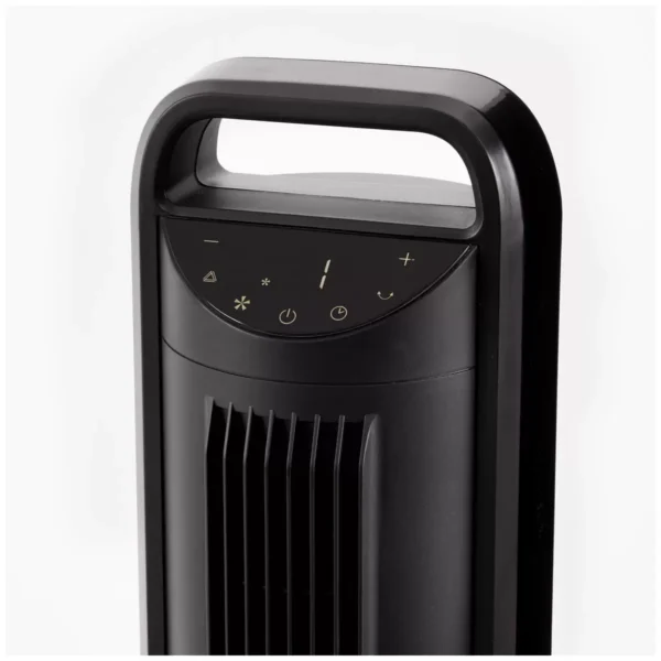 Seville Oscillating Tower Fan with Touch Control Black EHF10266