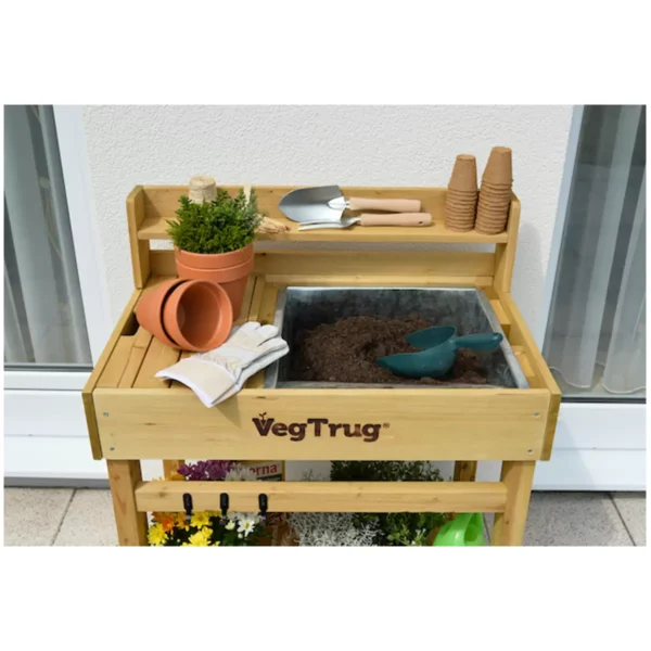 Vegtrug Deluxe Pot Table - Natural