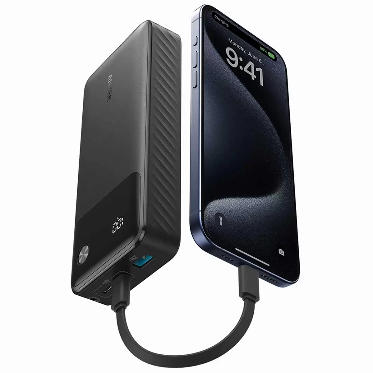 Anker 20K 30W Power Bank Black A1384H11