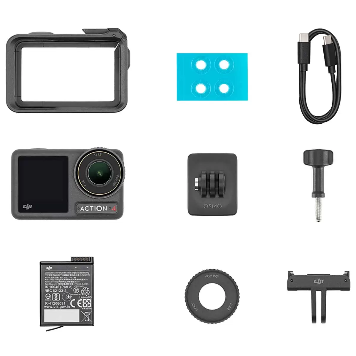 DJI Osmo Action 4 Standard Combo CP.OS.00000269.01