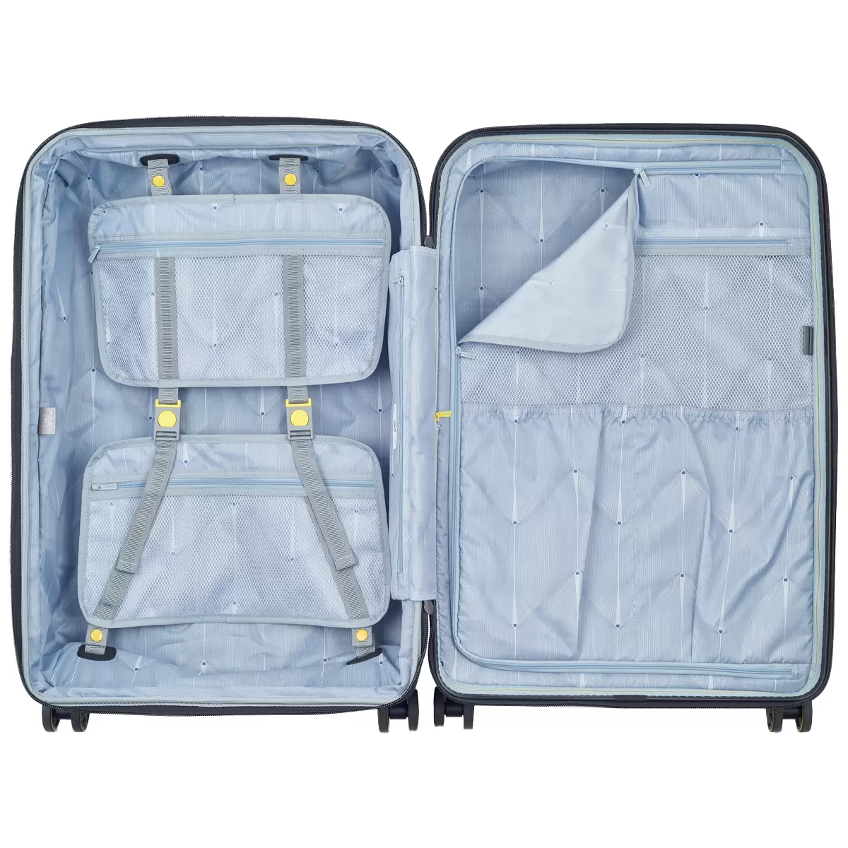 Delsey Helium Edge Hardside Luggage 2 Piece Set Blue