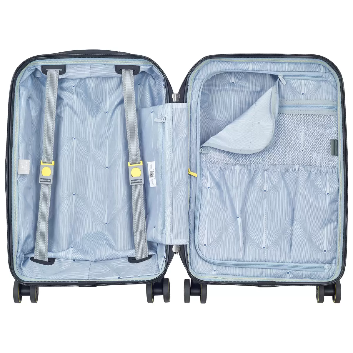 Delsey Helium Edge Hardside Luggage 2 Piece Set Blue