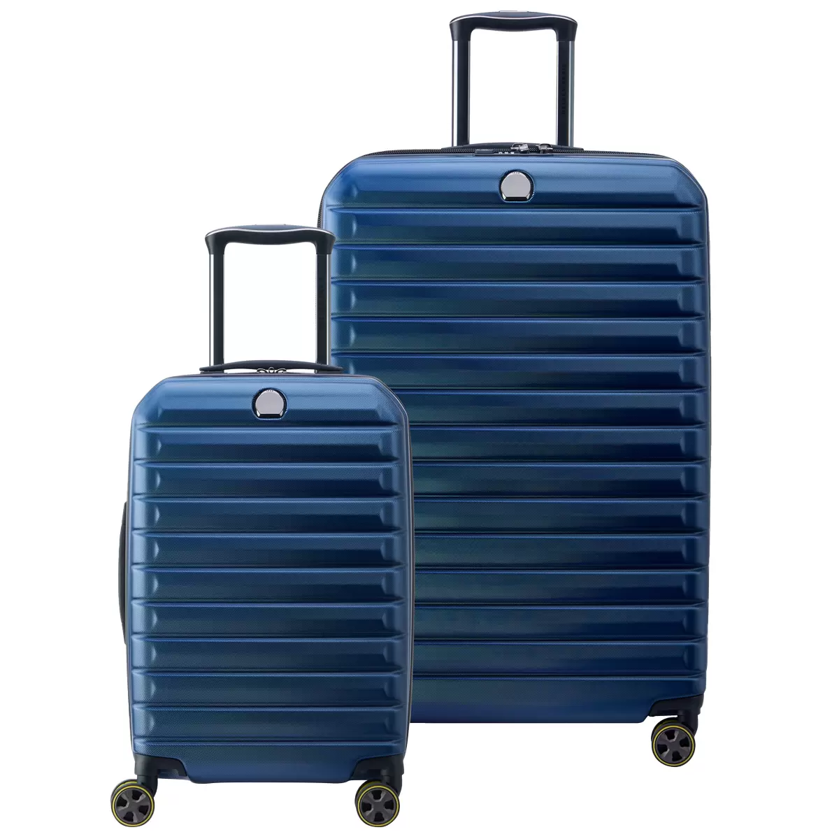 Delsey Helium Edge Hardside Luggage 2 Piece Set Blue