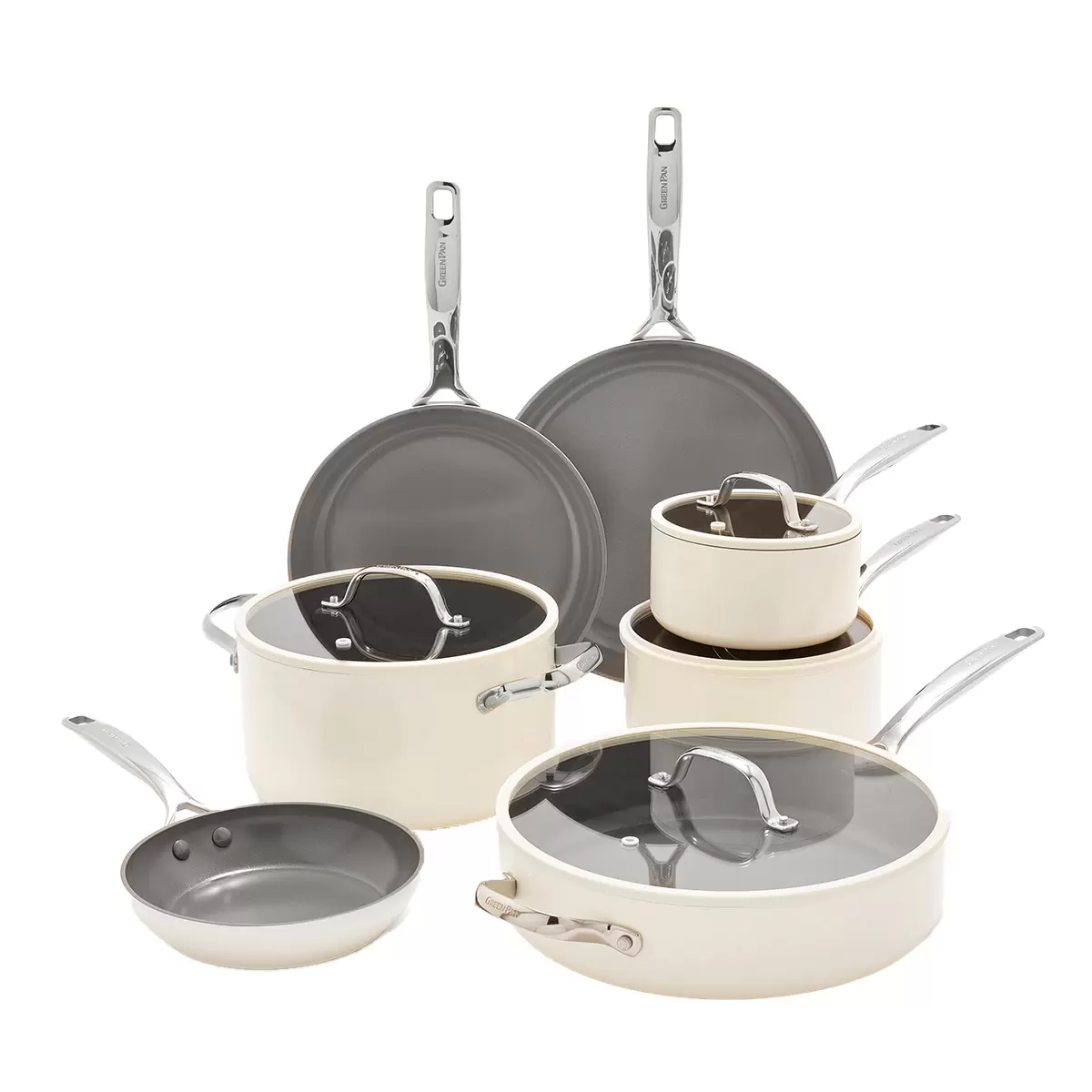 Greenpan Eras Ceramic Non-Stick Cookware 11 Piece