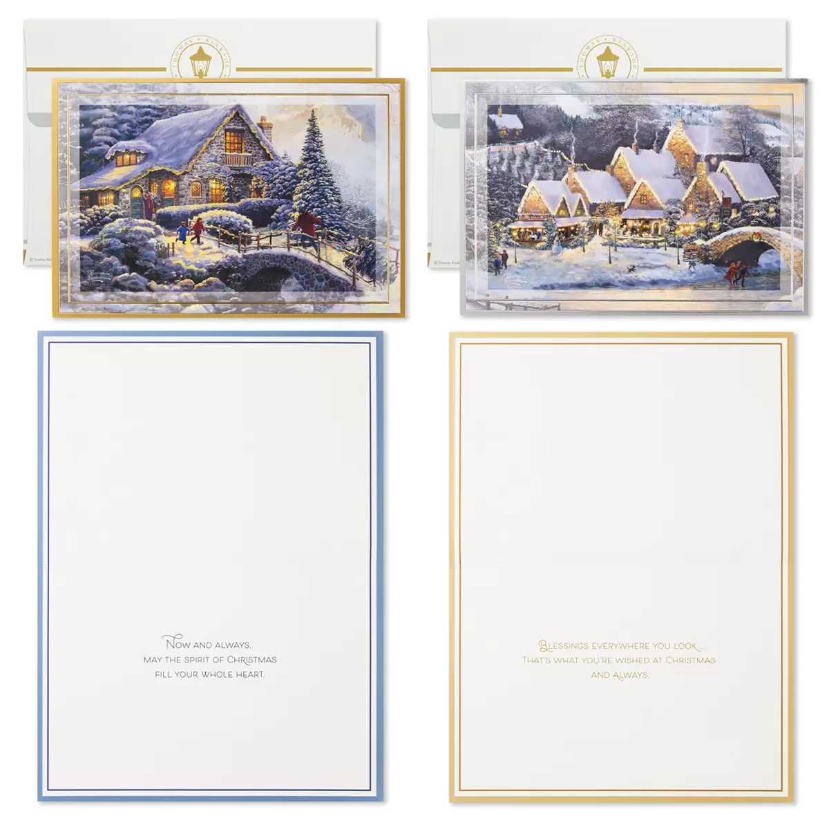 Hallmark Traditional Holiday Card Assortment 40 Pack