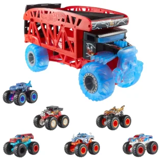 Hot Wheels Monster Trucks Power Smashers Bundle