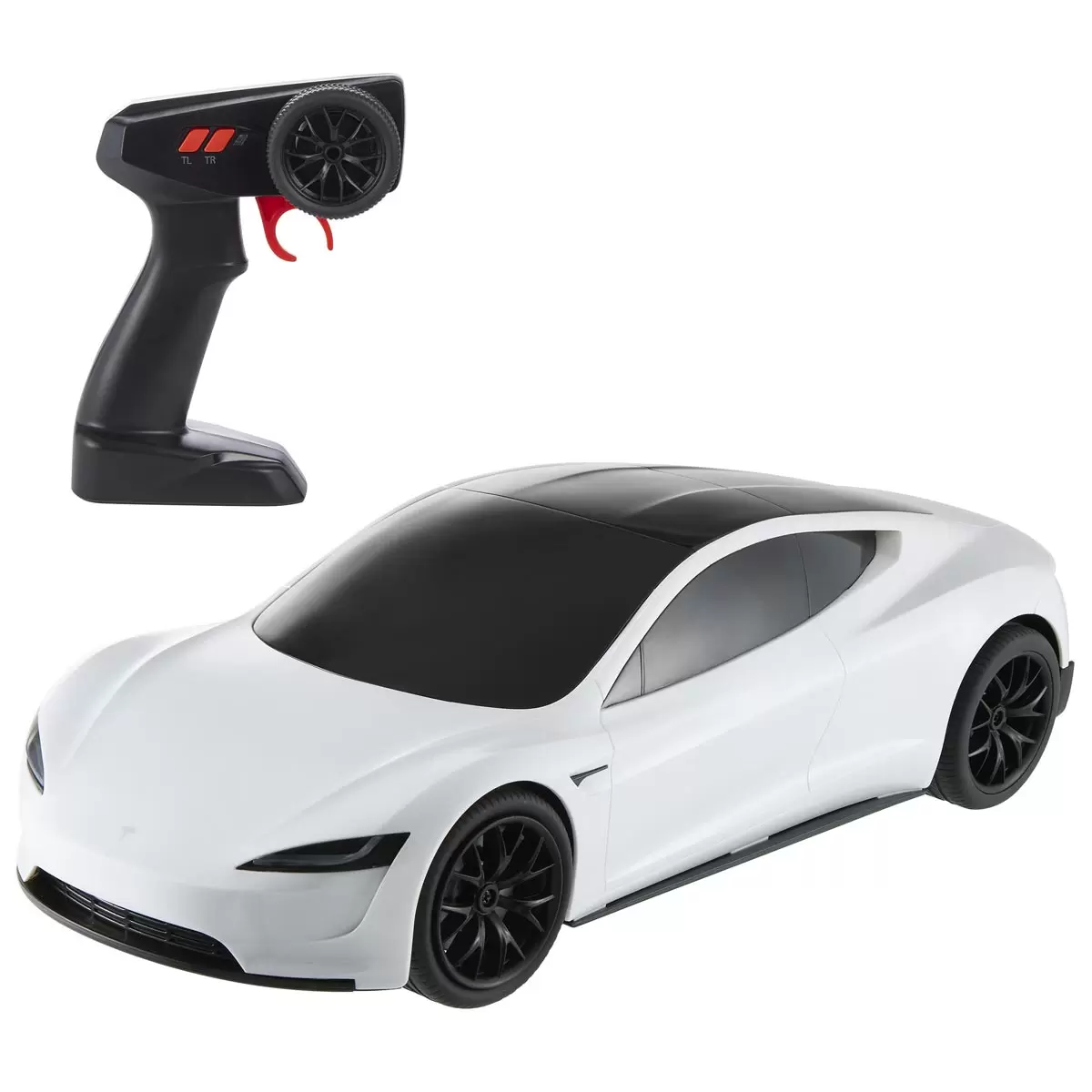 Hot Wheels Tesla Roadster RC 110 Racer White