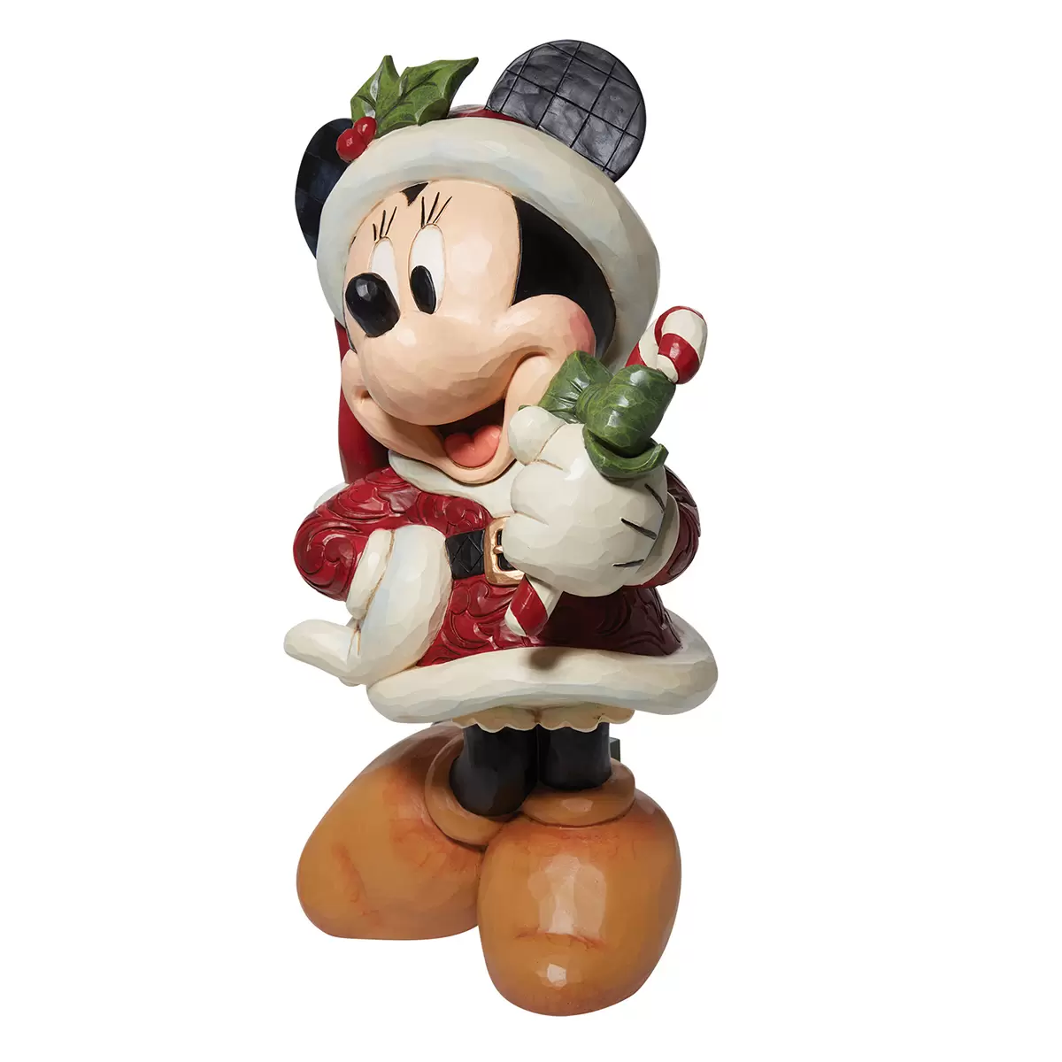 1784997 Jim Shore Minnie Mouse with Candy Cane