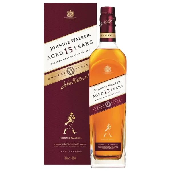 Johnnie Walker 15 Year Old Sherry Finish Blended Scotch Whisky 700ml