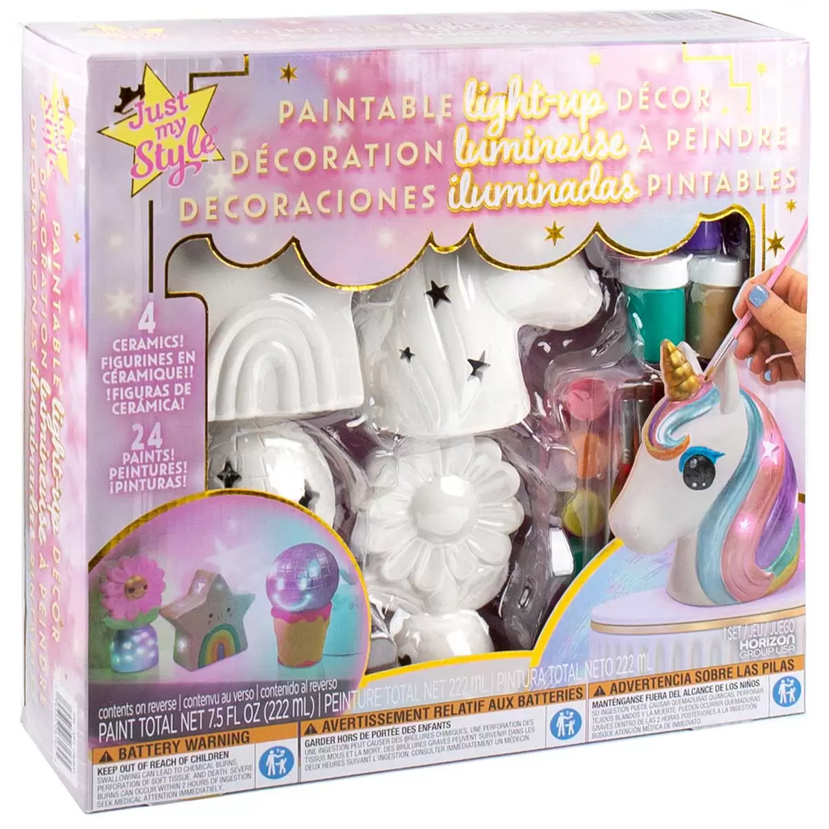 JMS Personalized Light Up Room Decor Unicorn