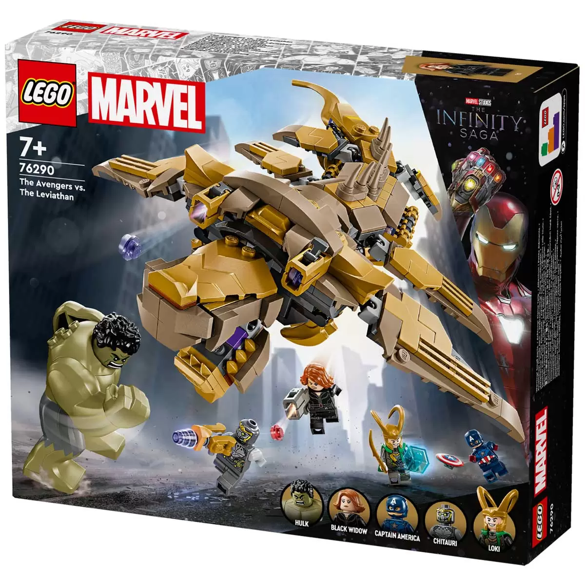 LEGO Marvel The Avengers vs. The Leviathan Playset 76290