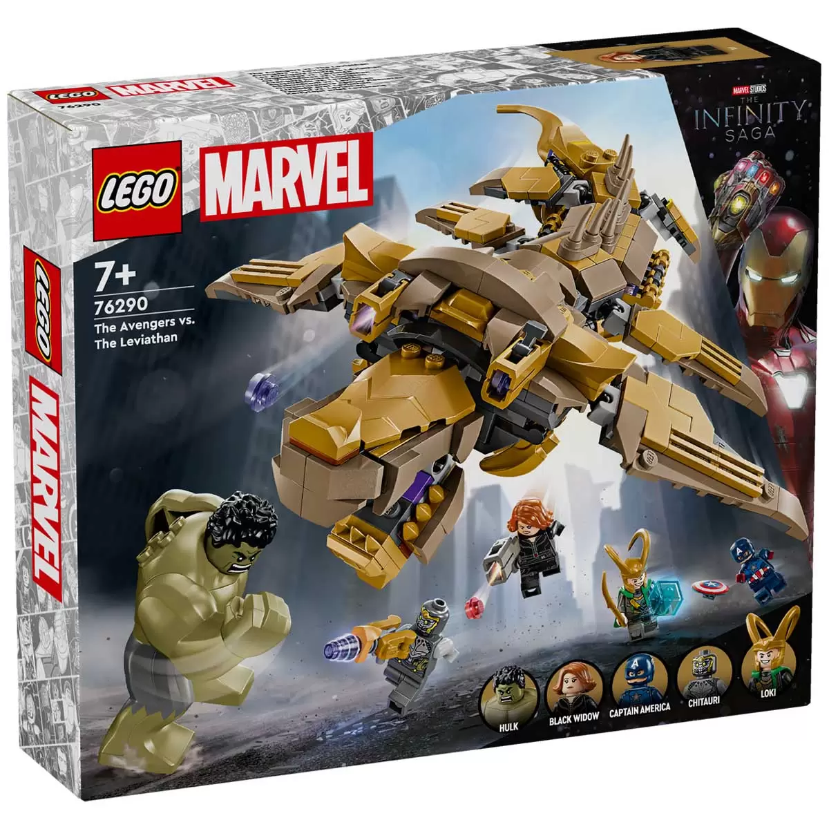 LEGO Marvel The Avengers vs. The Leviathan Playset 76290