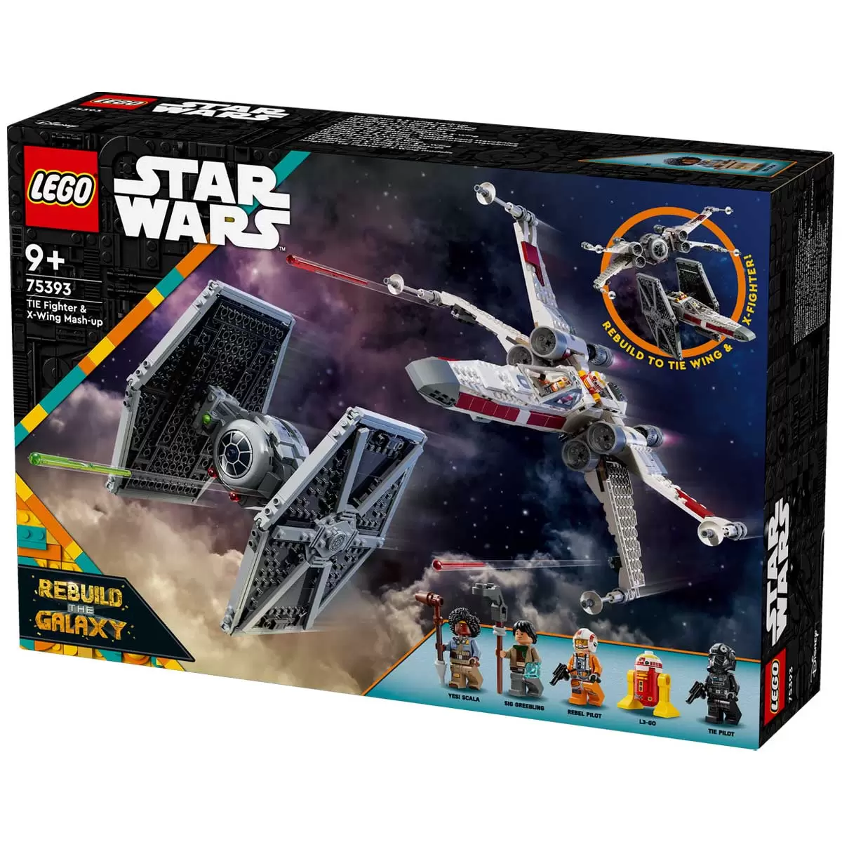 LEGO Star Wars TIE Fighter & X-Wing Mash-up Set 75393