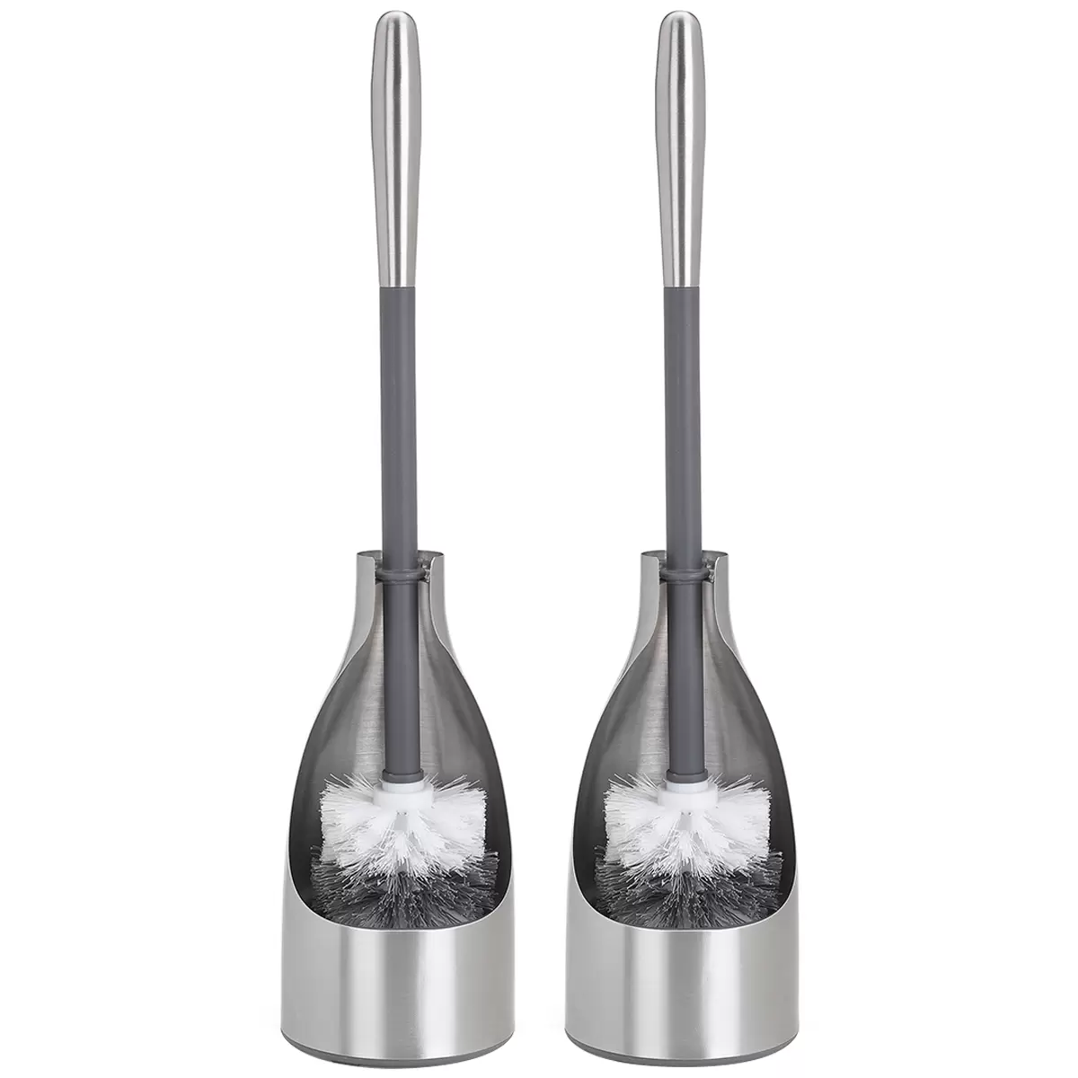 Polder Stainless Steel Toilet Brush 2 pack