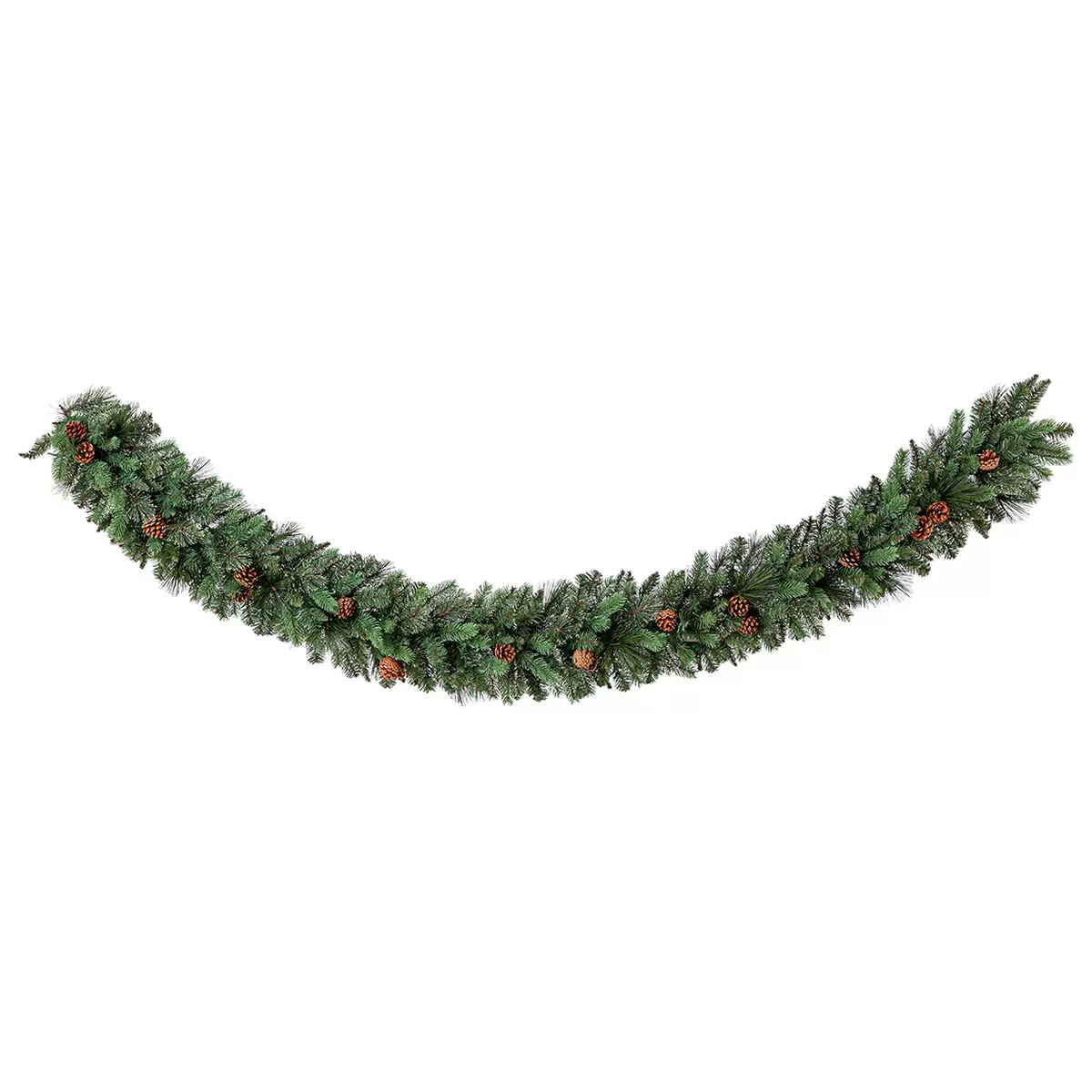 Pre-Lit LED Garland 2.74M