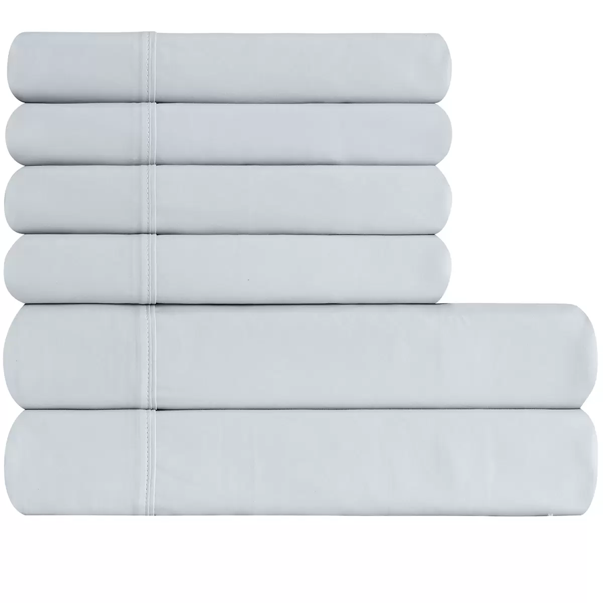 Southpoint Sheet Set Queen 6 Piece Silver Grey