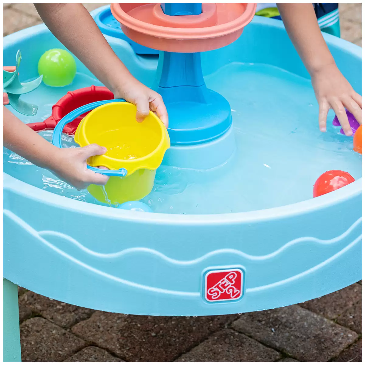 Step 2 Double Spin And Showers Water Table