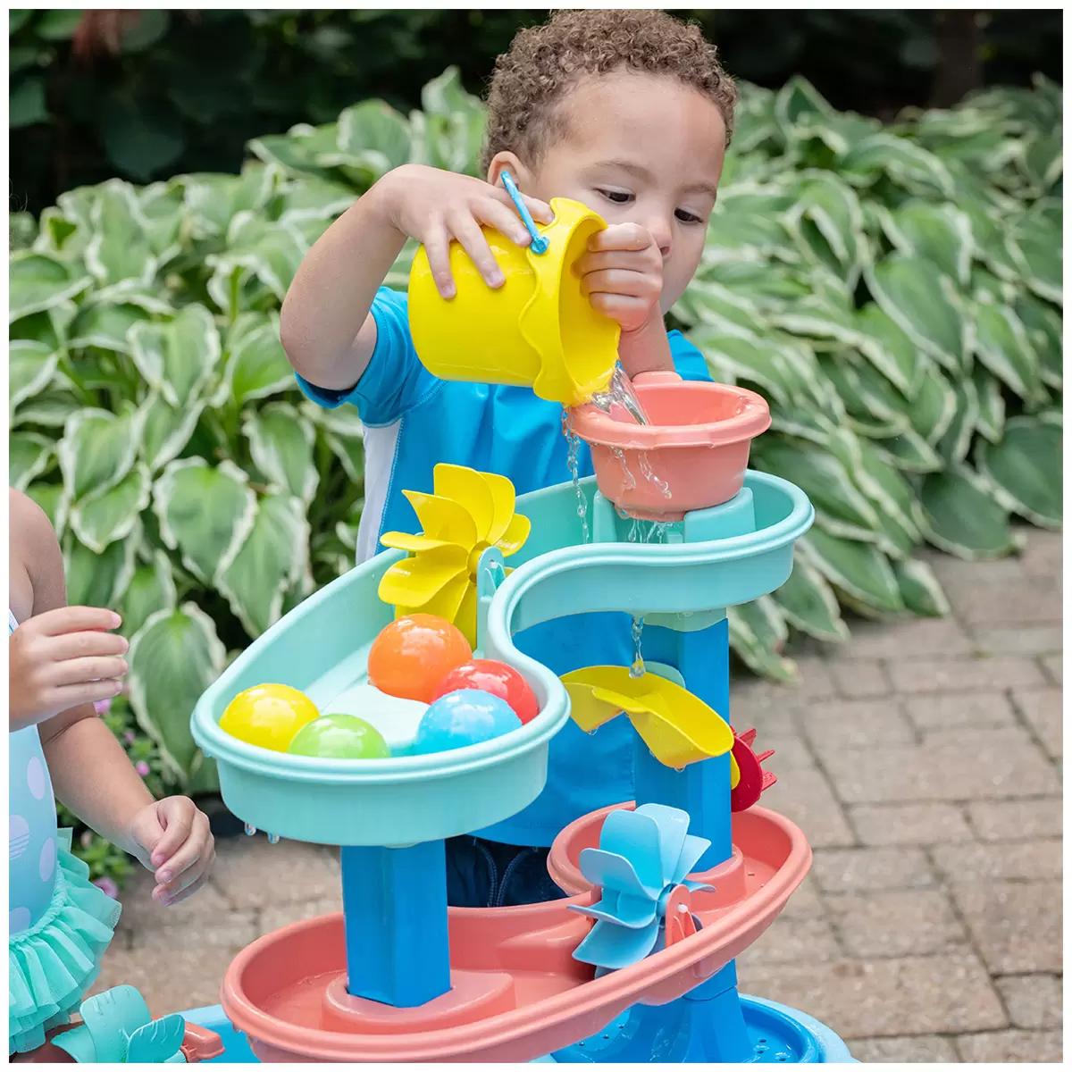 Step 2 Double Spin And Showers Water Table