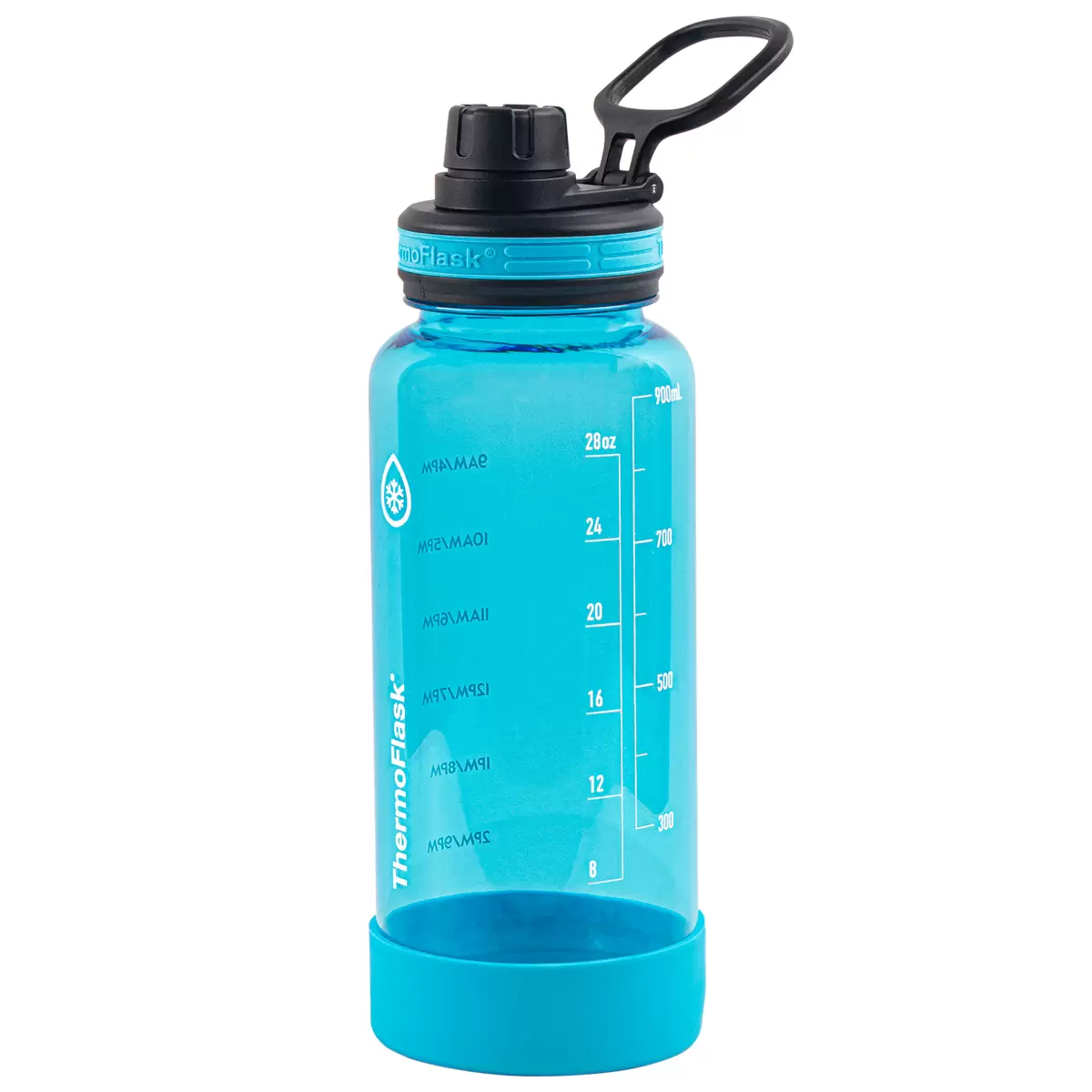 Thermoflask Motivational Drink Bottle 946ml 2 Pack Black And Blue