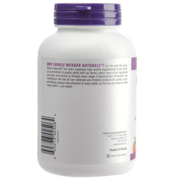 Webber Naturals Magnesium Oxide 250mg 150 Tablets