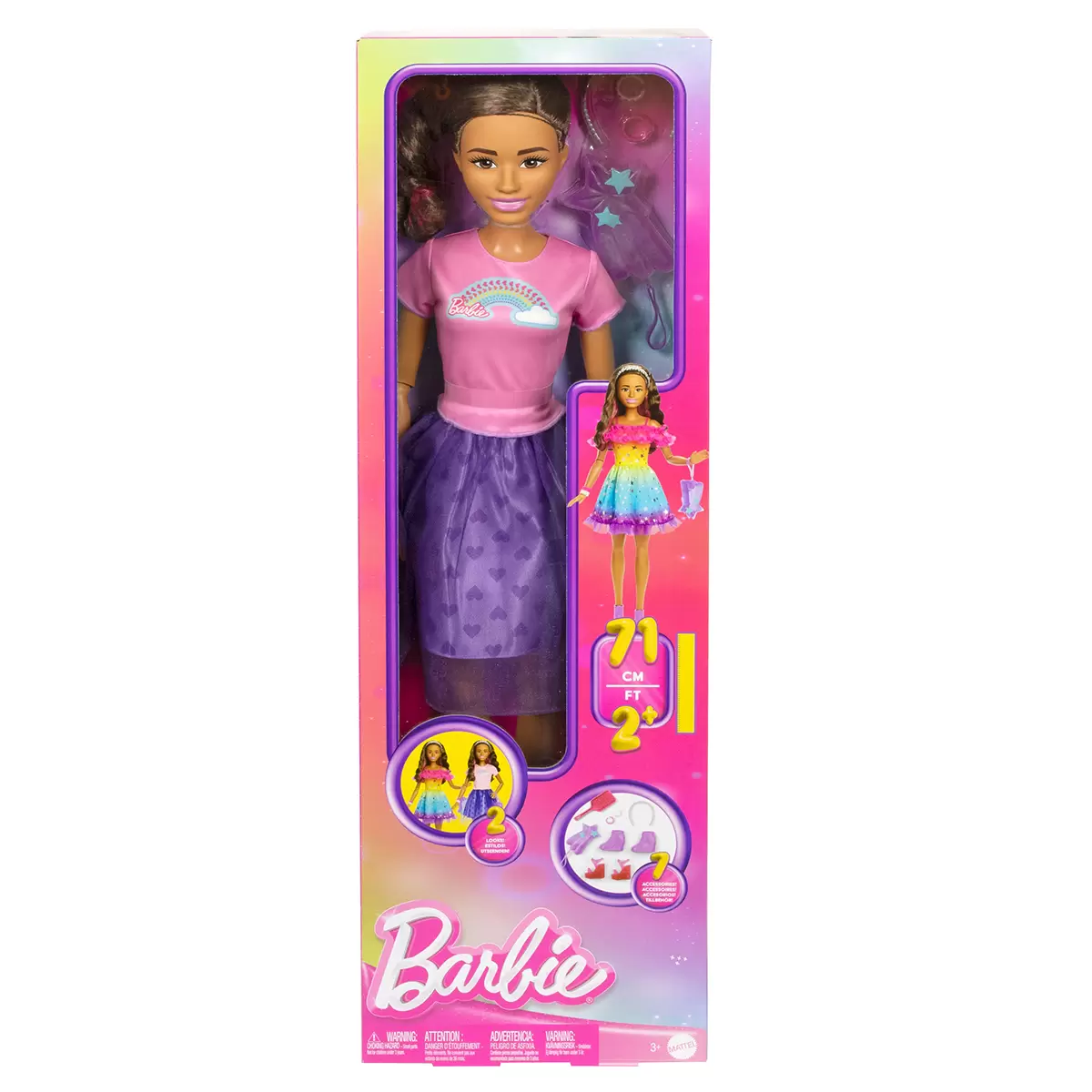 Barbie Large Doll With Accessories Set