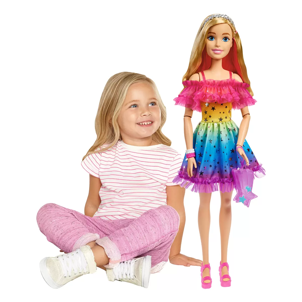 Barbie Large Doll With Accessories Set