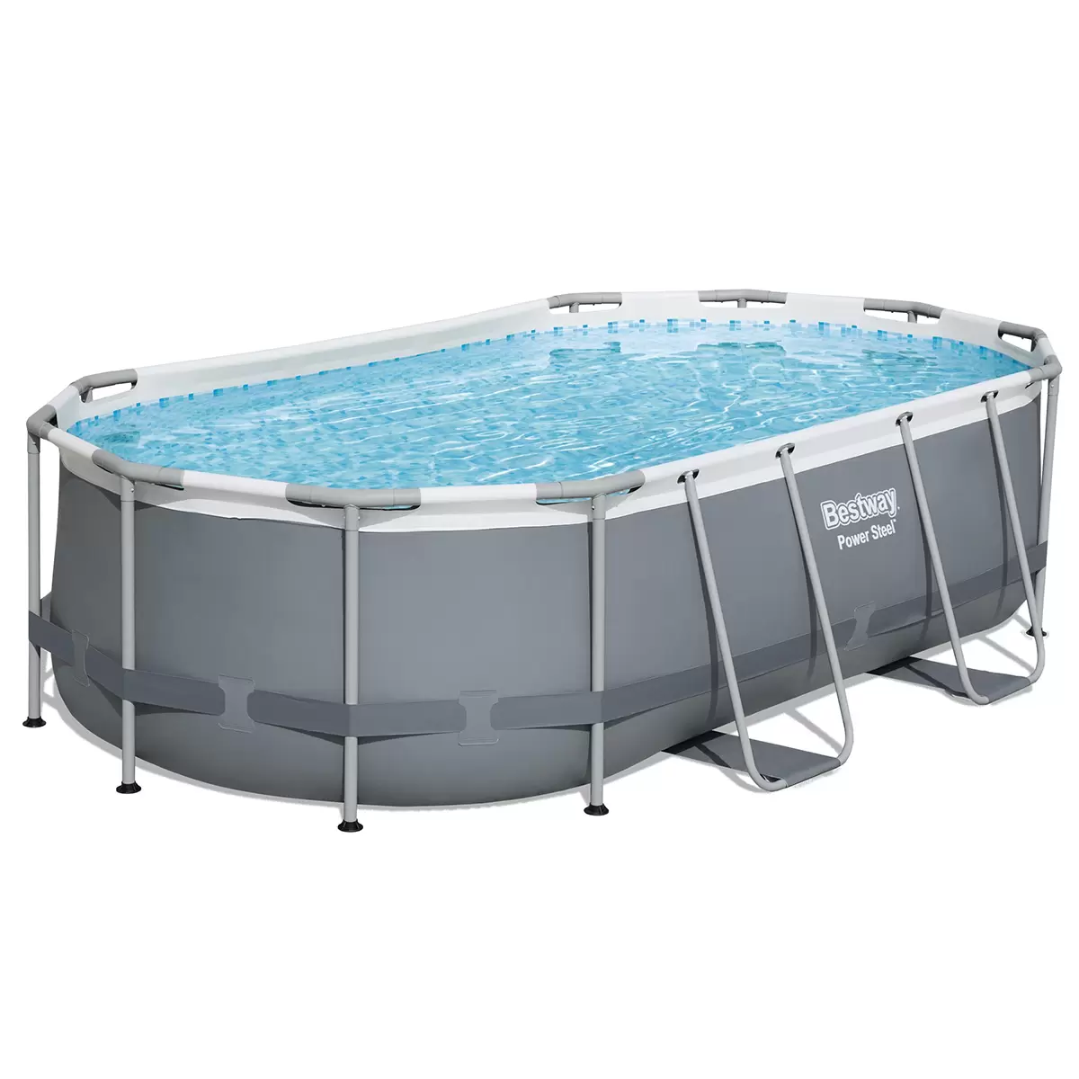 Bestway Power Steel Oval Pool Set 4.27M x 2.50M x 1M