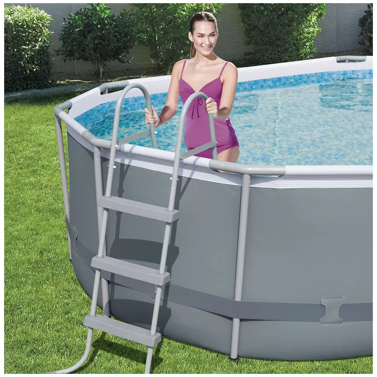 Bestway Power Steel Oval Pool Set 4.27M x 2.50M x 1M