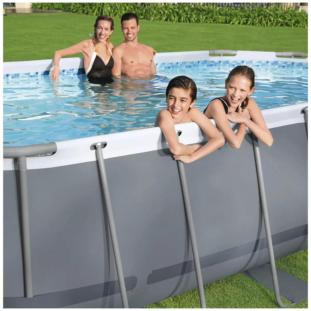 Bestway Power Steel Oval Pool Set 4.27M x 2.50M x 1M