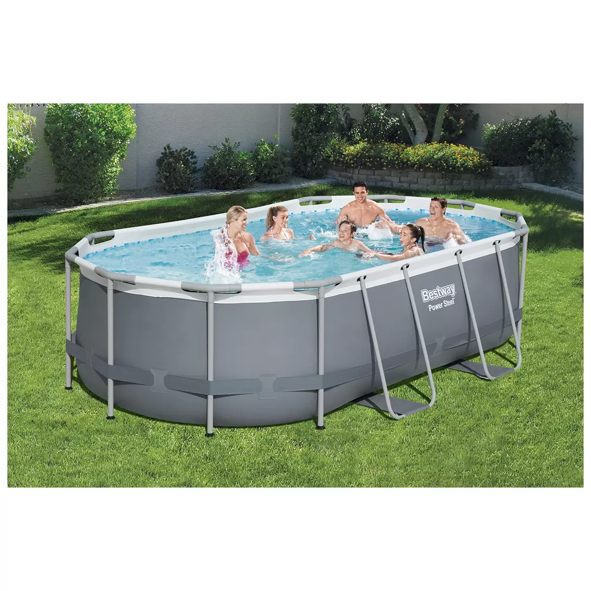 Bestway Power Steel Oval Pool Set 4.27M x 2.50M x 1M