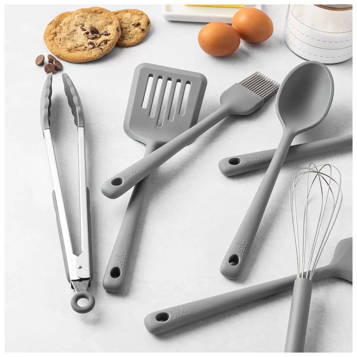 Core Kitchen Tool 8 Piece Set Grey