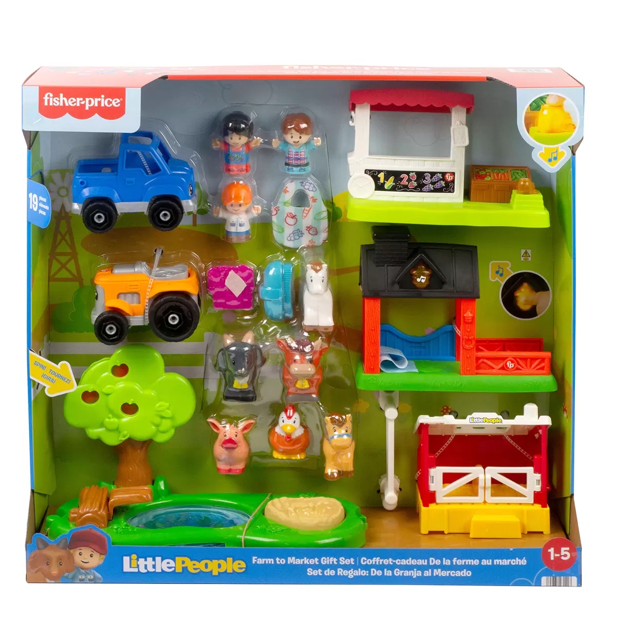 Fisher Price Little People Farm to Market Gift Set