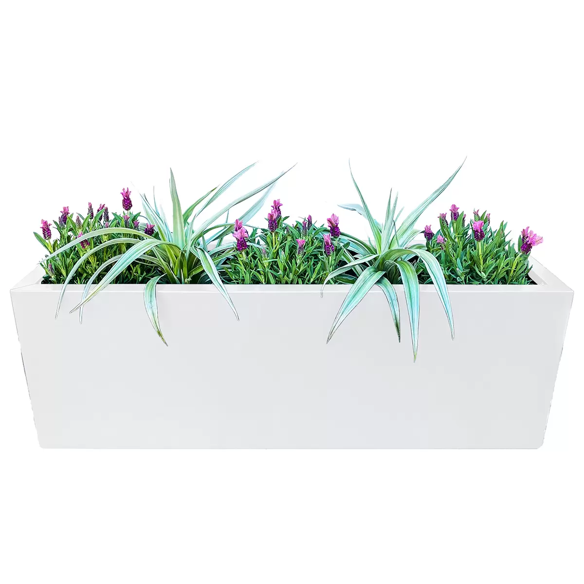 Greenlife Designer Planter Box 900L x 300W x 300H White