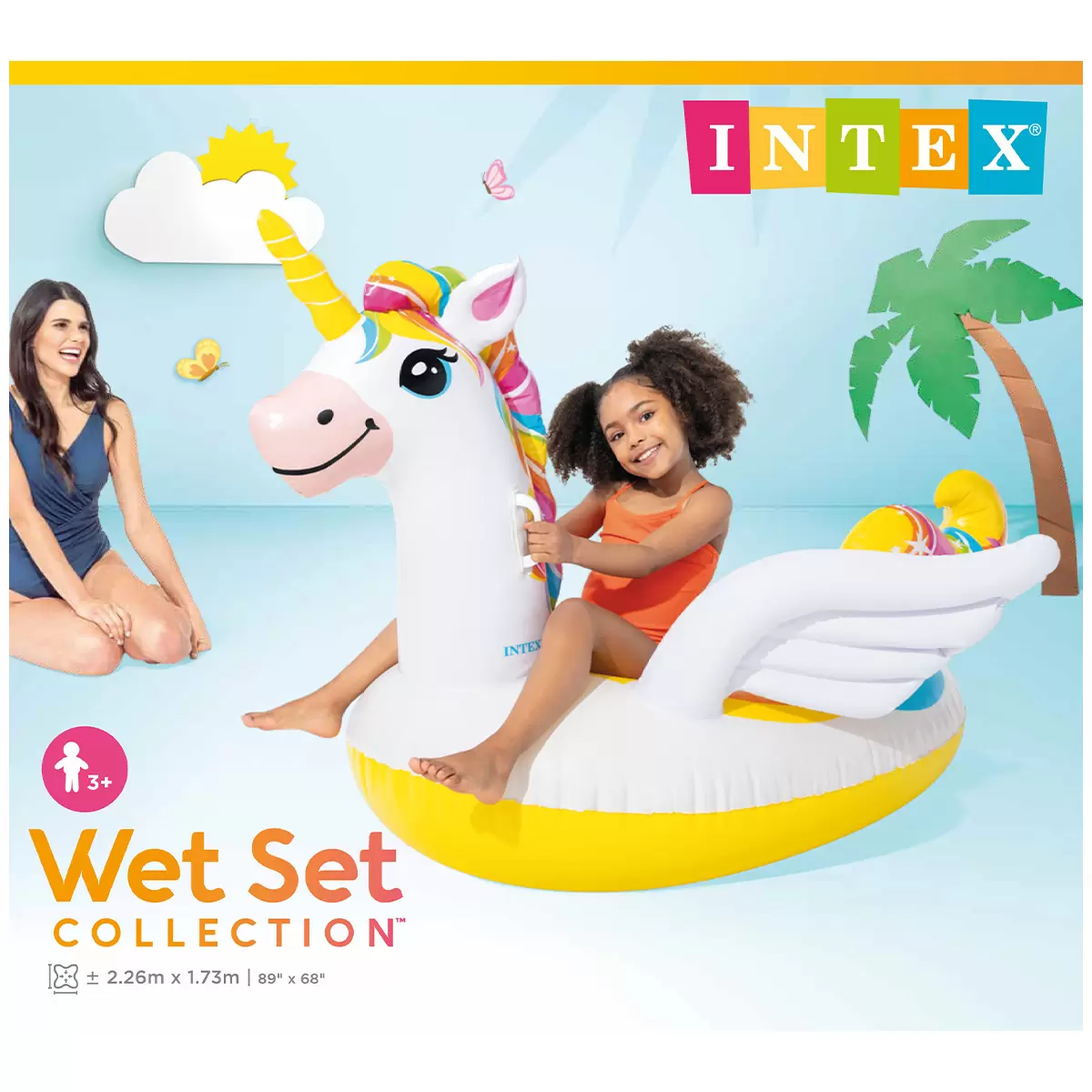 Intex Enchanted Unicorn Ride On