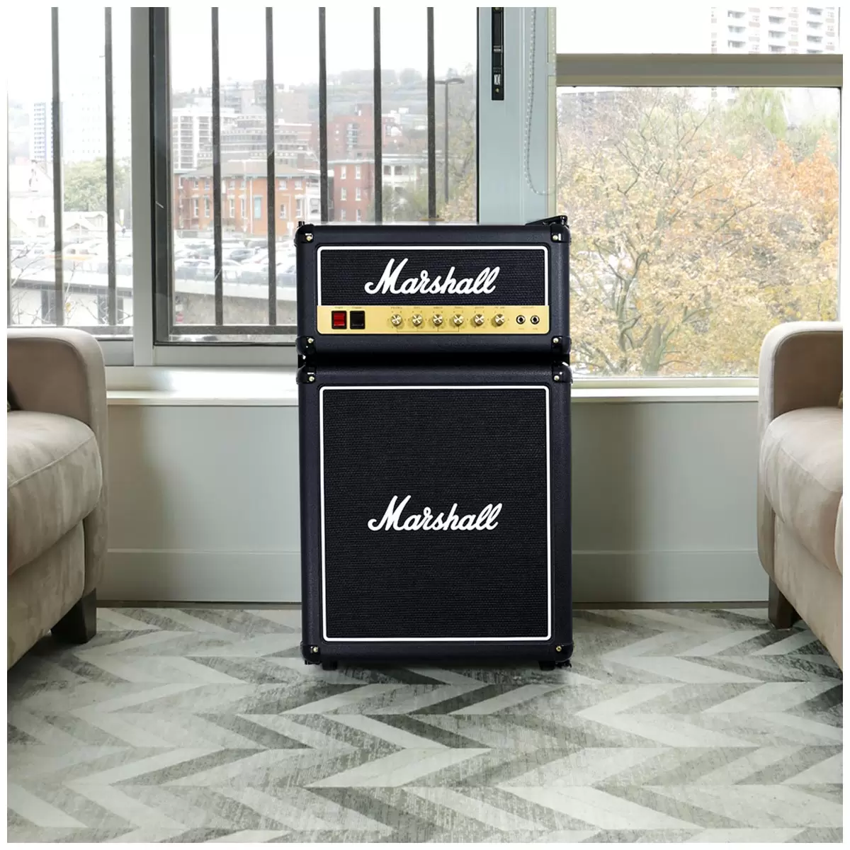 Marshall Authentic 92 Litre Fridge MF3.2BLK-AU