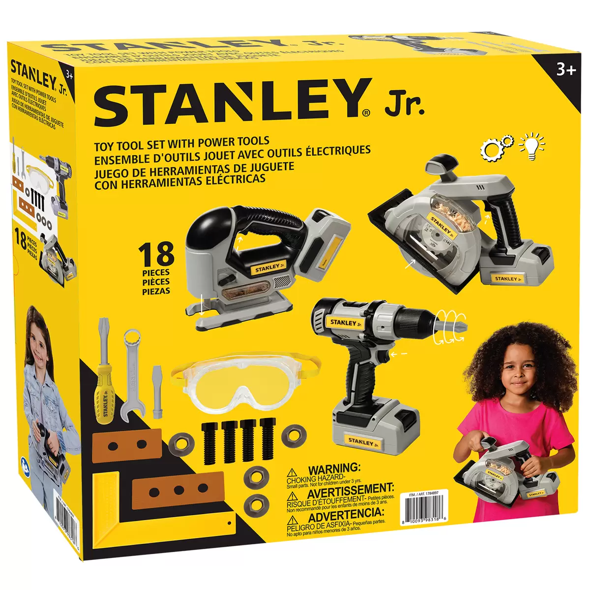 Stanley Jr. 18pc Power Tool Set