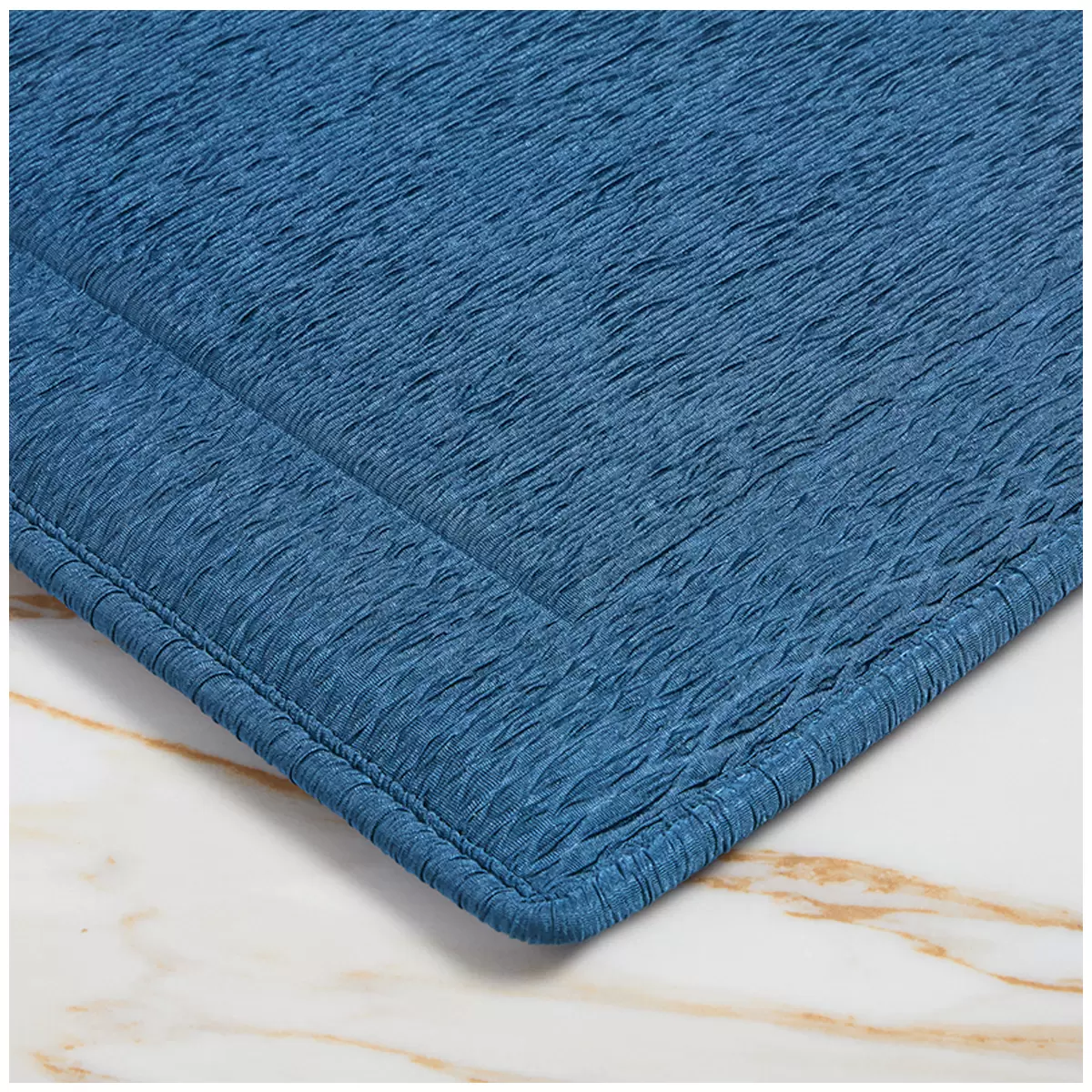 Premiere Memory Foam Bath Mat 2 Pack Blue