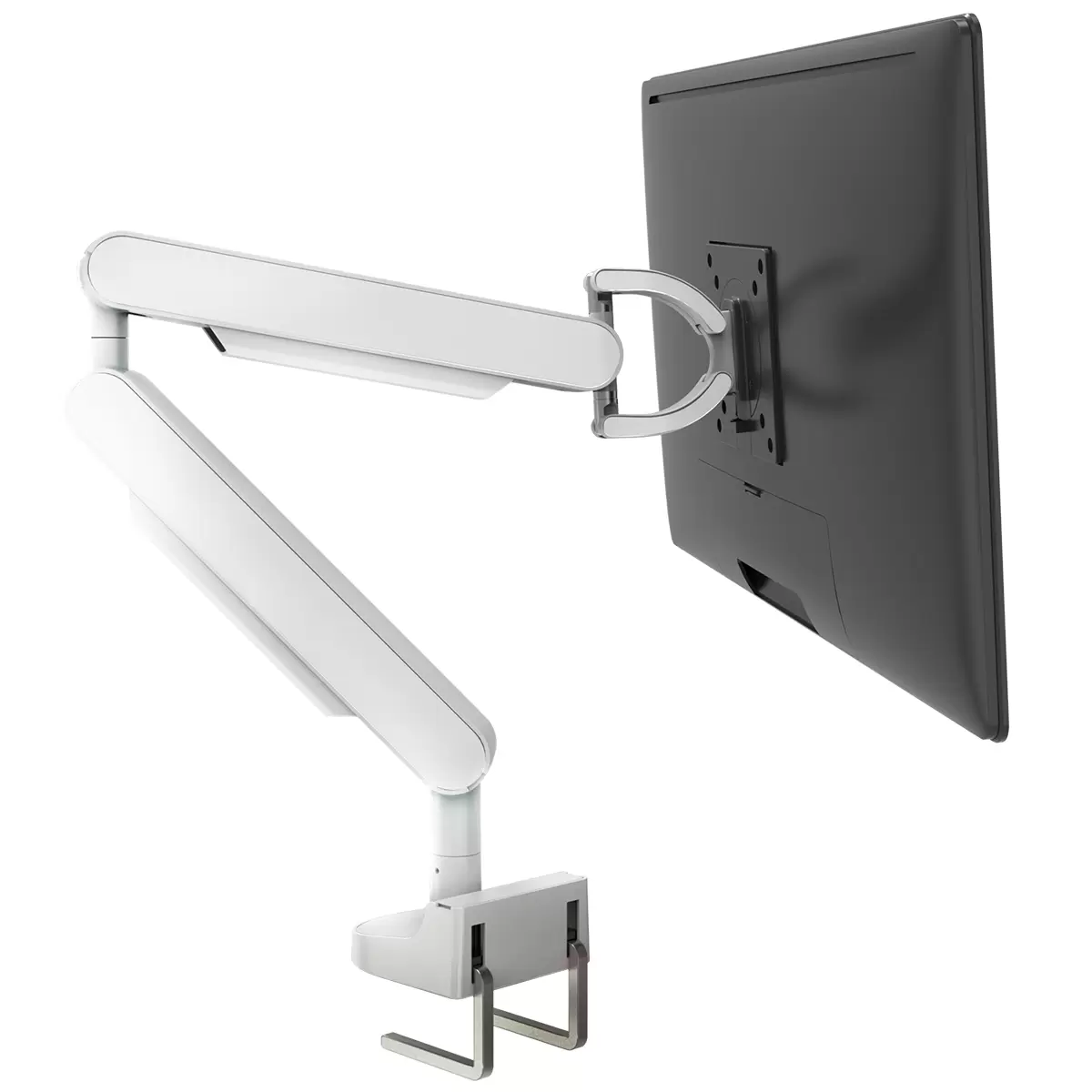 ZGO ZG1 Single Monitor Arm White ZGO-ZG1-WH